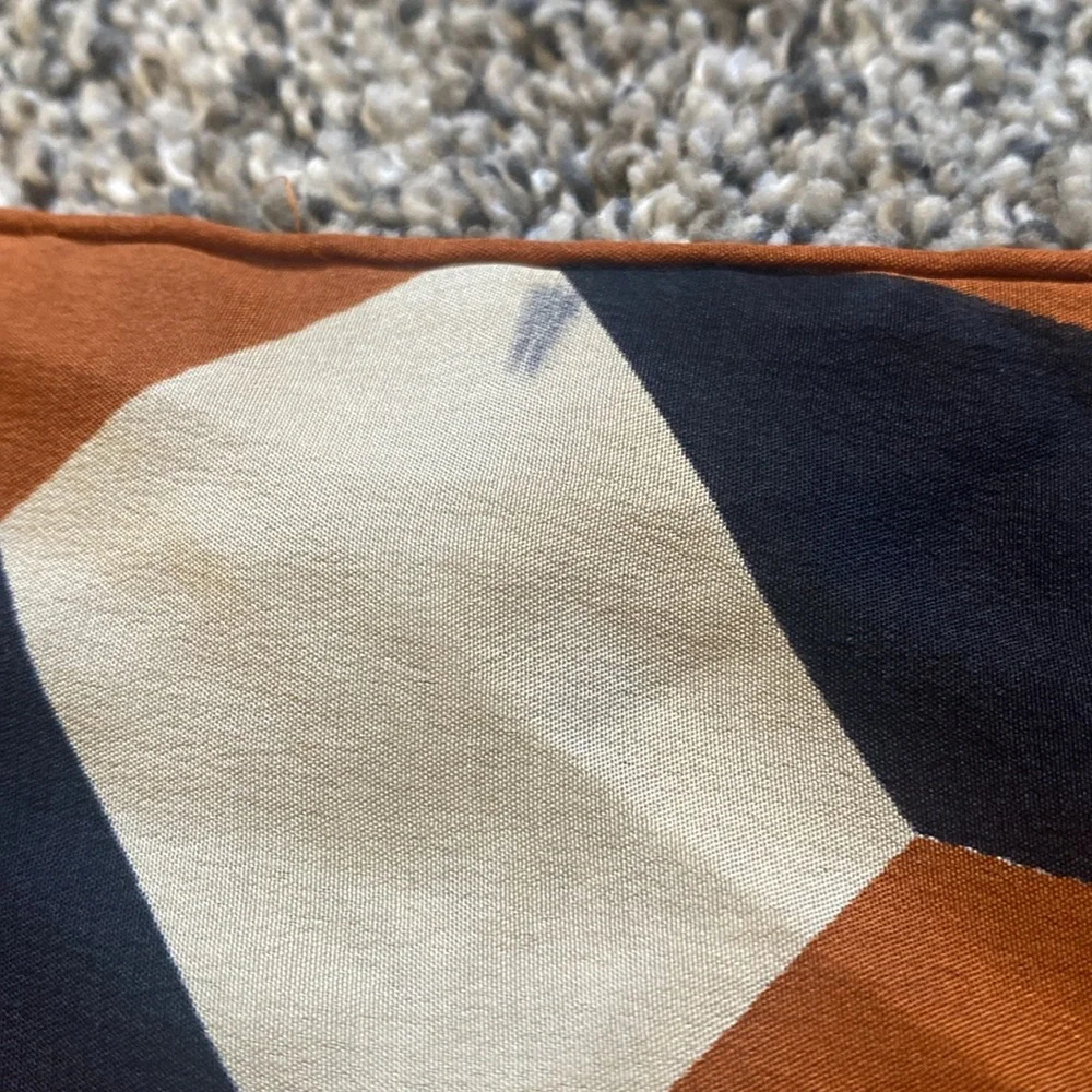 Miss Dior Vintage Patterned Silk Scarf